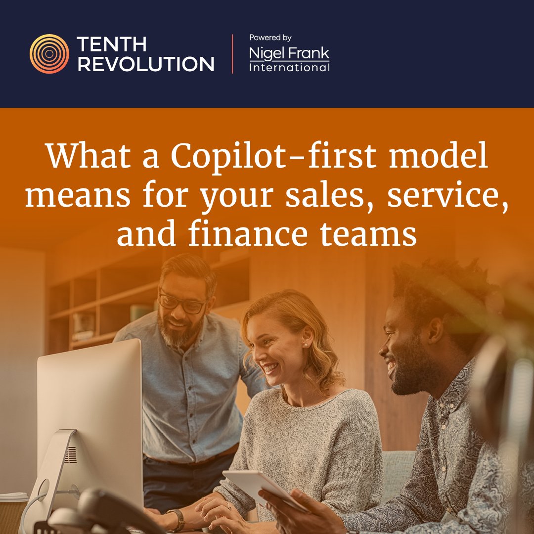 What a Copilot-first model means for your sales, service, and finance teams