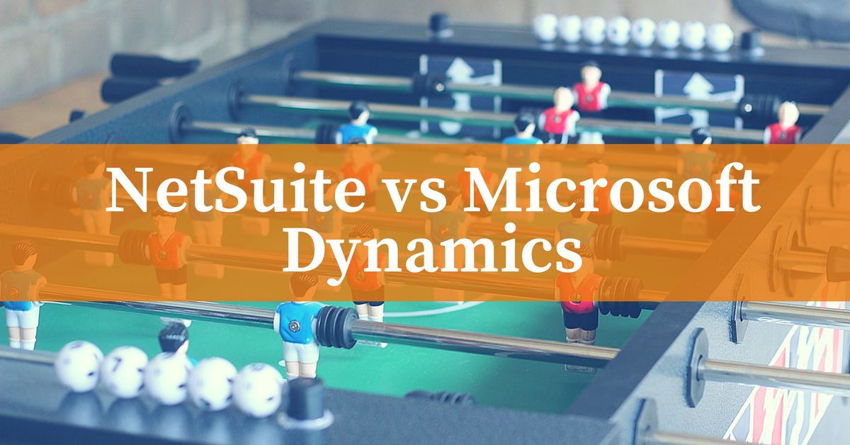 The battle of the cloud: NetSuite vs Microsoft Dynamics | Anderson Frank