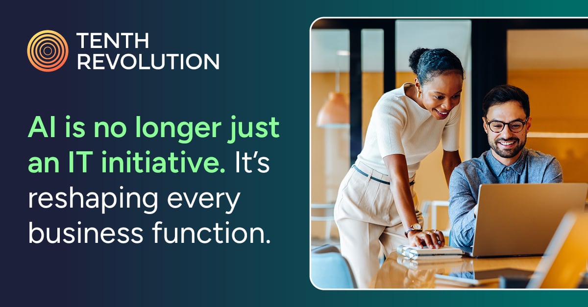 AI is no longer just an IT initiative. It's reshaping every business function.
