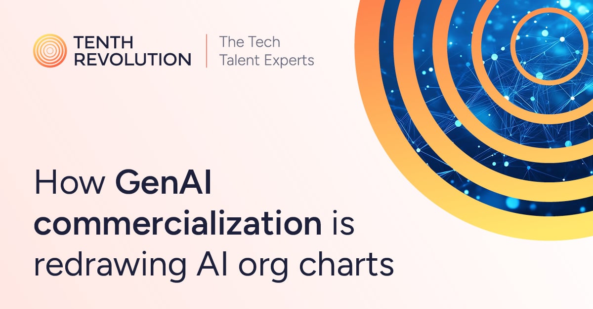 How GenAI commercialization is redrawing AI org charts