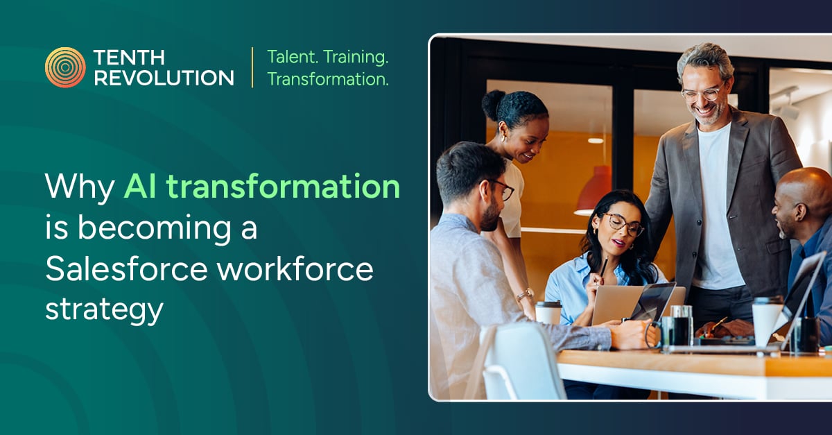 Why AI transformation is becoming a Salesforce workforce strategy